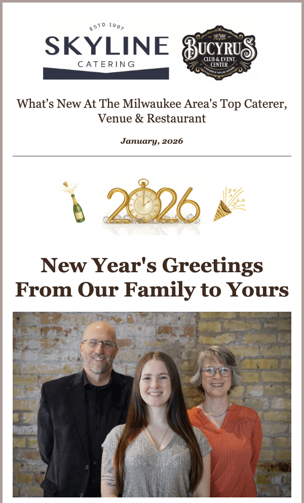 Bucyrus Skyline Email Newsletter